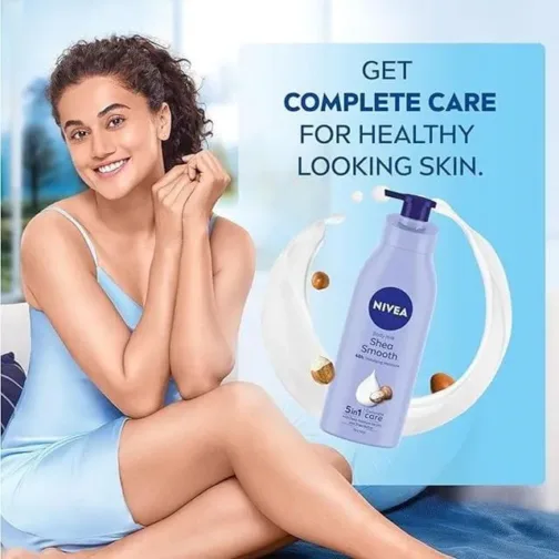 NIVEA Shea Smooth Body Lotion | 48 H Moisturization - Image 2