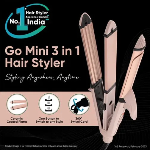 VEGA Go Mini 3 in 1 Hair Styler - VHSCC-07 - Image 4