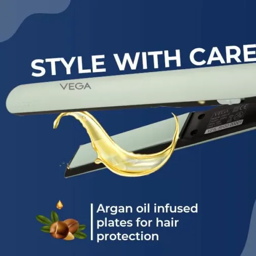 VEGA Argan-Shine Hair Straightener-VHSH-33 - Image 4