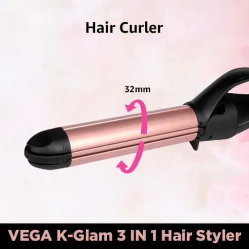 Vega K-Glam 3-in-1 Hair Styler-VHSCC-04 - Image 4