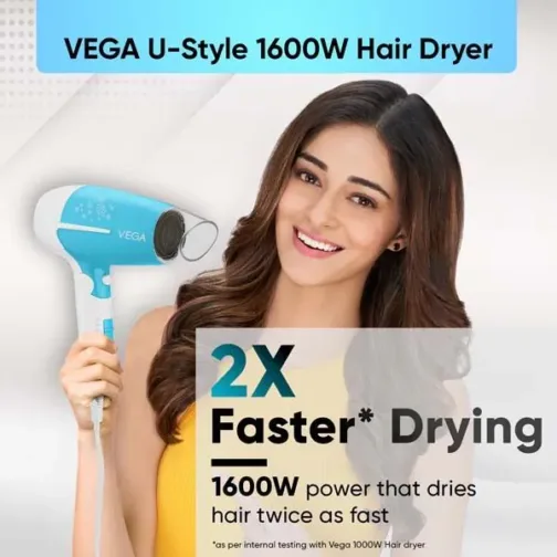 U-Style 1600 Watts Hair Dryer - VHDH-32 - Image 4