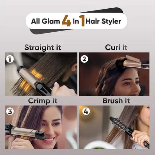 VEGA All-Glam 4 in 1 Hair Styler-VHSCC-05 - Image 10