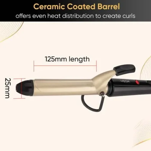 Ease Curl Hair Curler (25MM Barrel) - VHCH-02 - Image 5