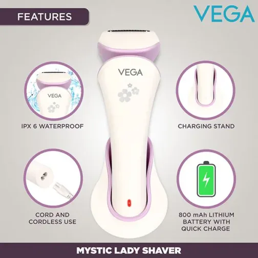 VEGA Mystic Lady Shaver-VHLS-02 - Image 3