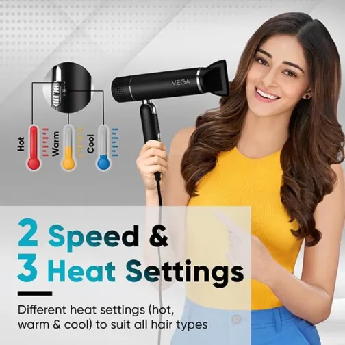 Vega Style Pro 1600W Hair Dryer - VHDH-34 - Image 6