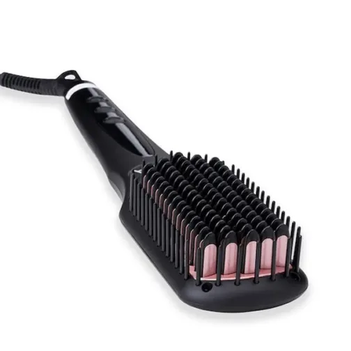 VEGA Black-Shine Hair Straightening Brush-VHSB-04