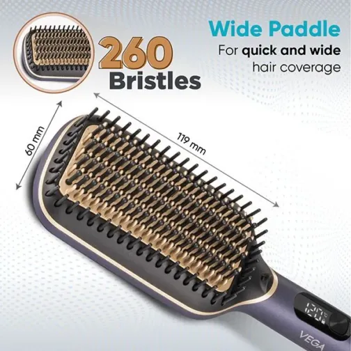 Vega LitStyle L1 Hair Straightener Brush - VHSB-06 - Image 7